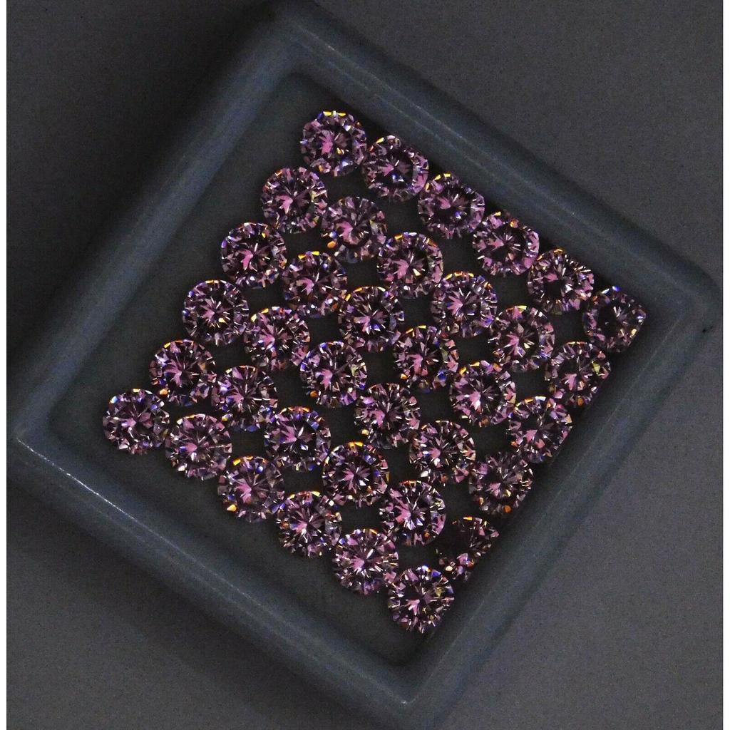 CERTIFIED Natural Pink Sapphire 16 Pcs, 5 MM Round Cut Loose Gemstone Lot