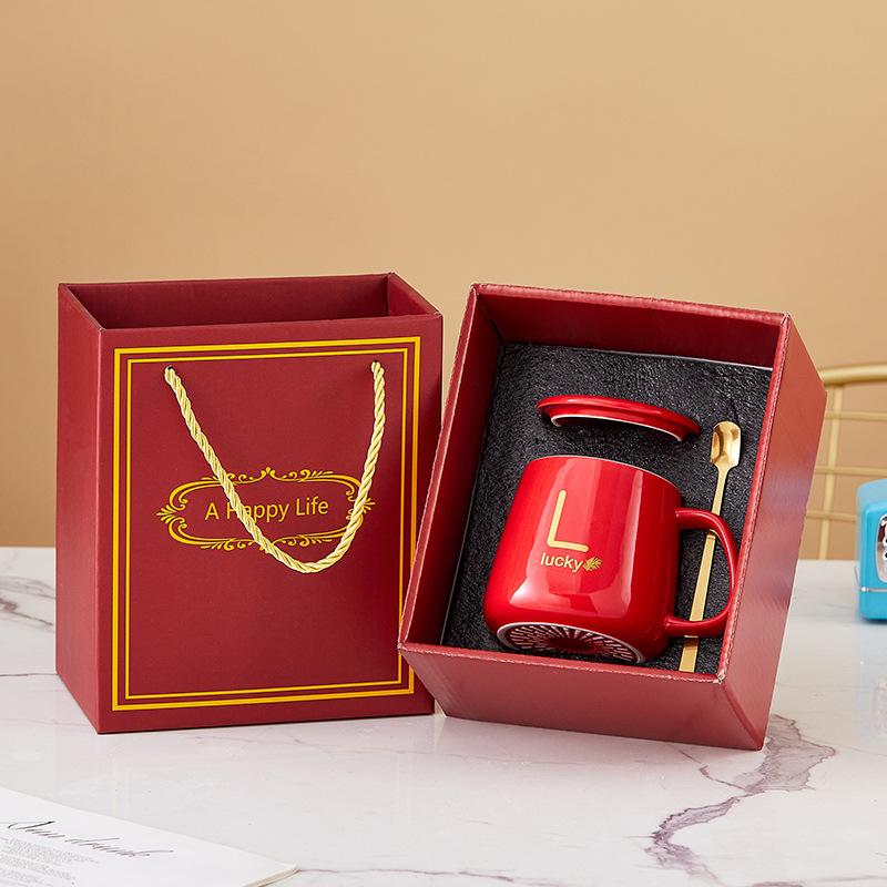 55° Temperature-Regulating Ceramic Coffee Mug Gift Set