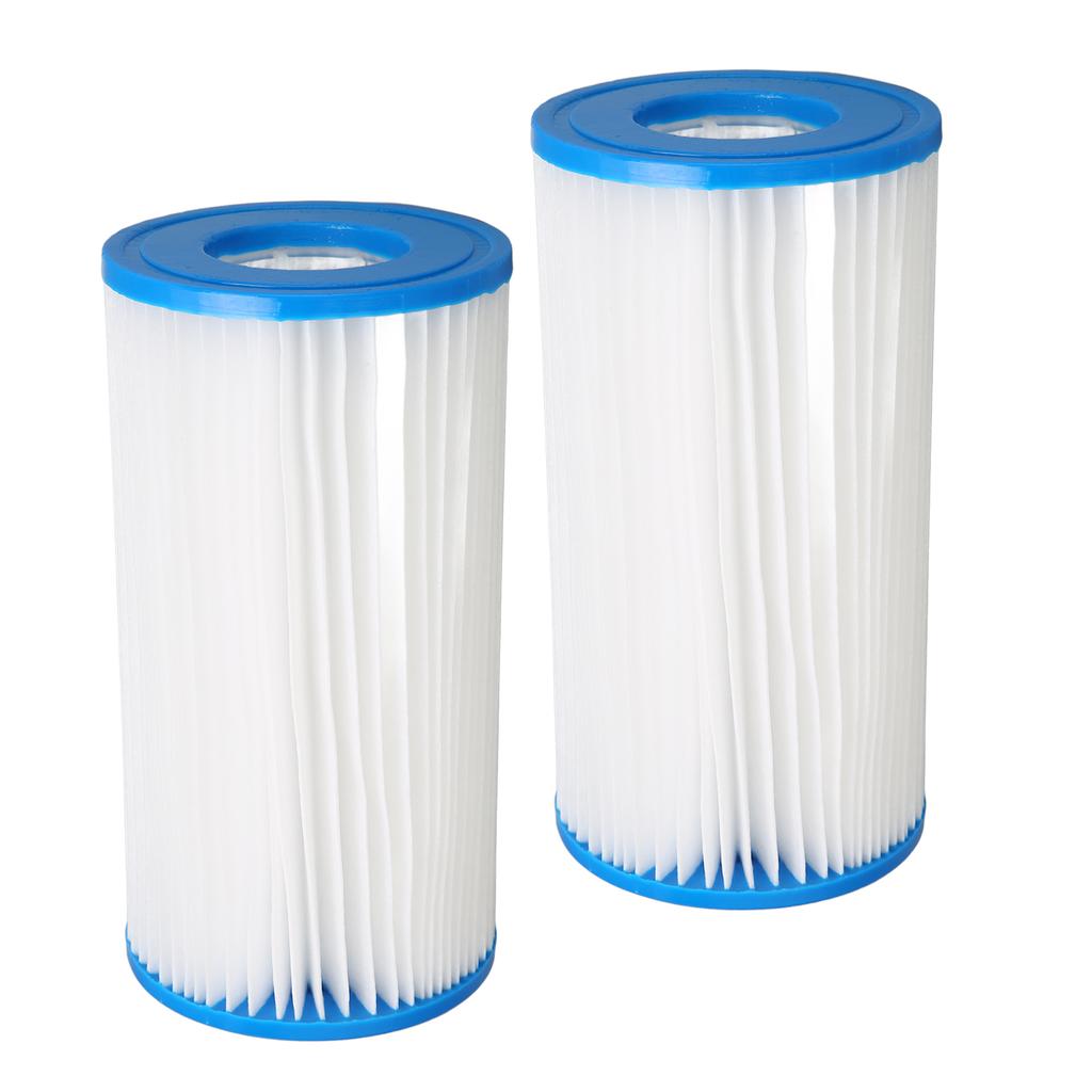 2Pcs Pool Filter Cartridge Filter Element Replacement for Hot Tubs Spas Children S Swimming Pools