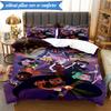 3PCS Owl Adventure In Colorful Land Bedding Set,Including 1pc Duvet Cover And 2pcs Pillowcases Perfect for Bedroom, Dormitory, Fan Christmas Gift