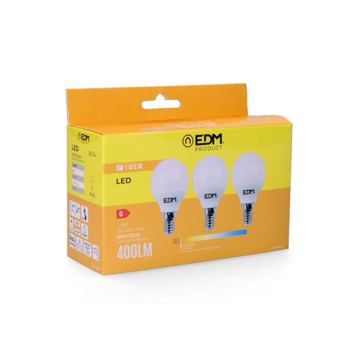 Lot de 3 Ampoules LED E14 5W é