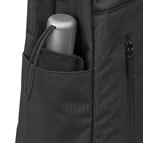 Moleskine Metro Roll-Top Backpack, Black, ET20FMTRBKBK, Business Backpack, Fits 15-inch Devices