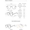 2024 Photochromic Myopia Glasses Metal Eyeglass Frame Blue Light Resistant Glasses Color Change Myopia Glasses Óculos