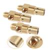 Gold Color Air Compressor Valve Brass Check Valve Male Threaded Valve