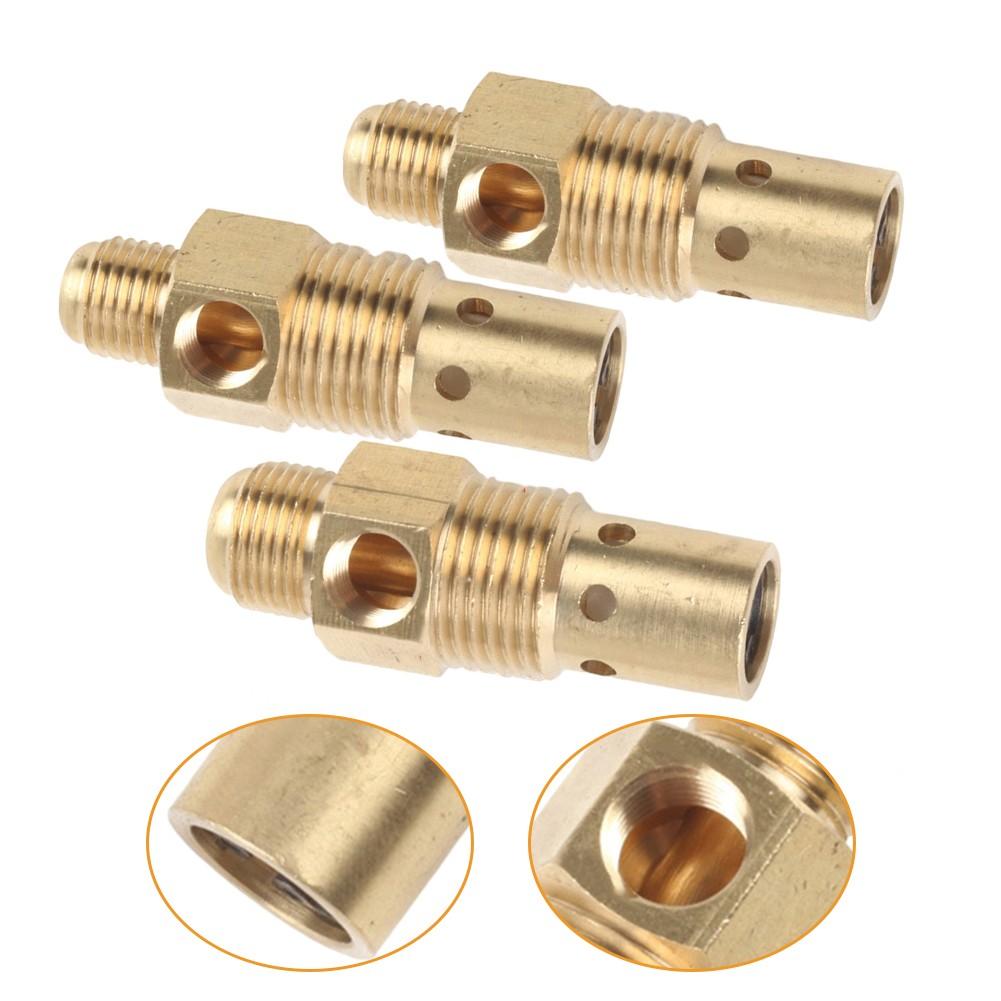 Gold Color Air Compressor Valve Brass Check Valve Male Threaded Valve