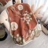 Winter Printed Warm Scarf Women'S High-End Temperament Shawl Dual-Purpose Scarf