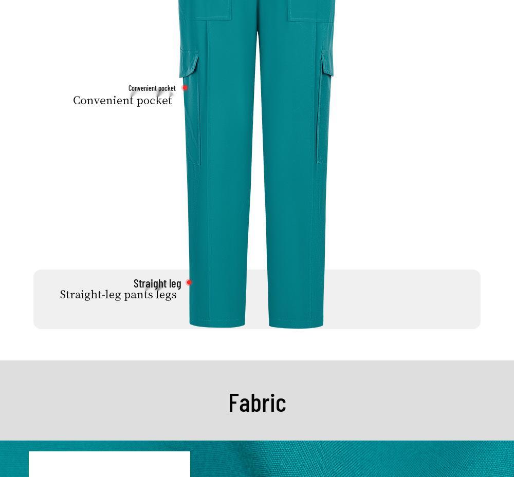 Children’s Hospital Nurse Uniform - Women's Breathable, Sweat-Absorbent Medical Scrub Set