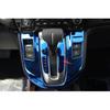 Cover Trim Blue Petrol Console Gear Shift Frame Steel For Honda CRV CR-V 17-
