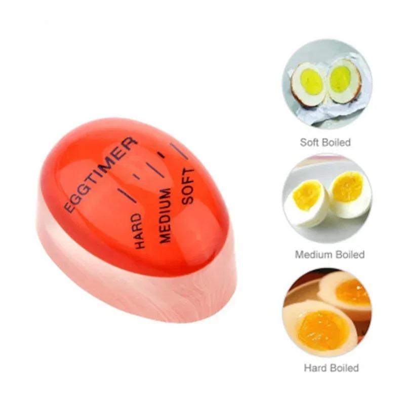 Mini Egg Cooking Timer Creative Kitchen Egg Cooking Timer Soft Boiled Egg Observation Reminder Timer Kitchen Egg Small Tool