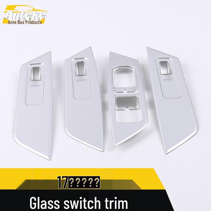 17 Kodiak Glass Switch Decorative Frame for Car Door Window Armrest Lift Patch