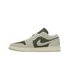 Air Jordan 1 Low Medium Olive Unisex-Sneaker Grün Sail Light-Orewood-Brown HV4089-201