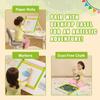 VEVOR Easel Accessory Set, 32 PCS Kid's Art Easel Painting Kit Including Chalks, Dry-Erase Markers & Paper Rolls