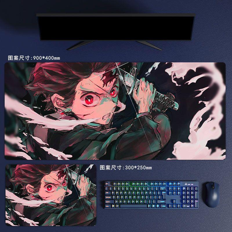 Demon Slayer Mouse Pad, Keyboard and Mouse Pad, Cheap, Exquisite, Gaming Equipment, Computer Equipment, Anime, Comics
