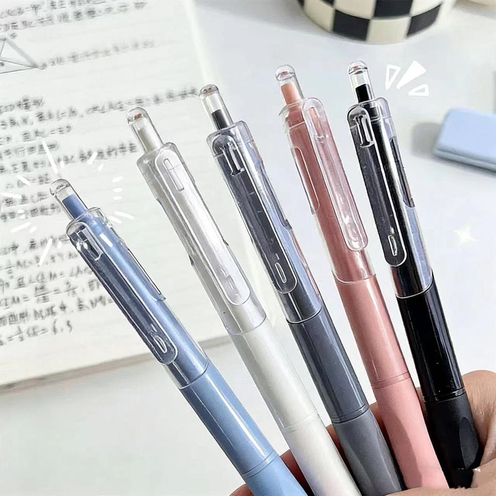 5/10/20 Pcs Gel Pen Ins Smooth Press Quick-drying 0.5mm Black Pen Ballpoint Pens School Supplies Stationery