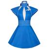 Britney Spears Cosplay Costume Starlet Flight Attendant Uniform For Halloween Party