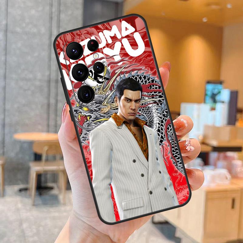 Yakuza 0 Game Phone Case For Samsung Galaxy S25 S24 S23 S22 S21 S20 Ultra S9 S10 Plus S25 FE Back Cover