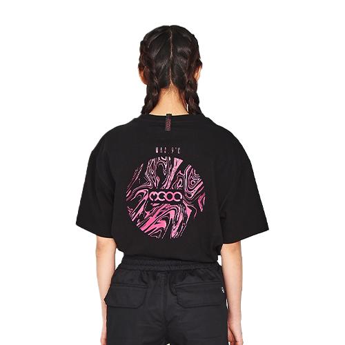 MAC 9ºC Unique Marbling T-Shirt_Black