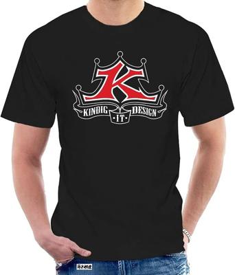 T-shirt Kindig-It-Design Hommes-Kindig-It-Pinup-T-shirt Hommes 2019 Coton Manches Courtes
