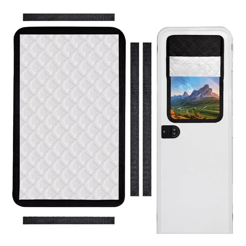 RV Awning Waterproof Foldable Sunshade Curtain For Camper Travel Trailer 63.5*41cm RV Sunshade Curtain Camping Hiking Part