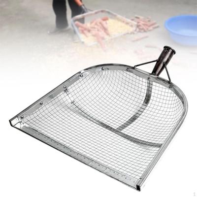 Garden Sieve Soil Spade, Sifter Yard Portable Agricultural Filter Riddle för Bonsai