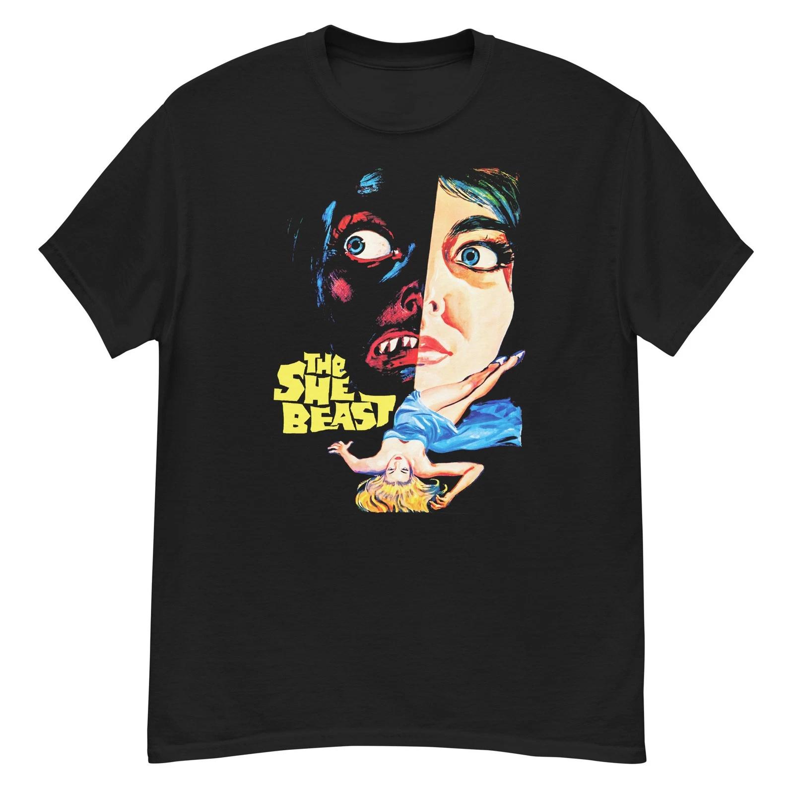 She Beast cult horror film fan art t-shirt 4XL