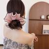 Korean Style Exaggerated Hair Band Ponytail Holder Large Intestine Chiffon Hair Scrunchies  Girls