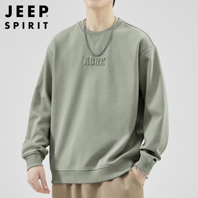 

JEEP SPIRIT Men s Casual Crewneck Sweatshirt XL