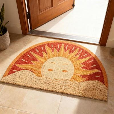 Silk Loop Sun & Moon Non-Slip, Dirt-Resistant Entrance Doormat – Cut To Fit