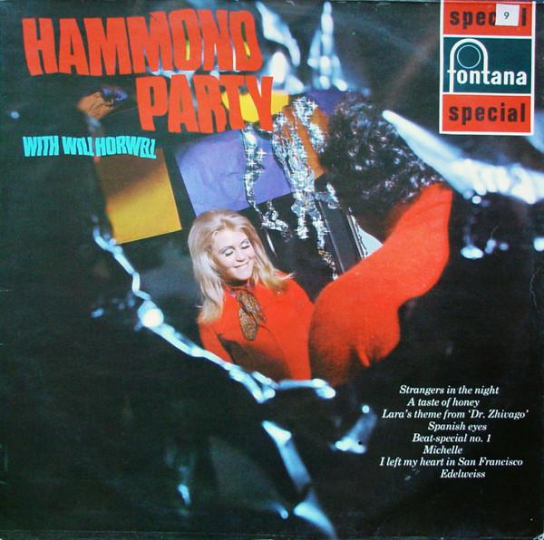 

LP Record WILL HORWELL - Hammond Party 860001WPY Fontana 1967 UK Jazz Used