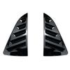 Glossy Black/Carbon Look Car Rear Window Shutter Cover Trim For Volkswagen VW Polo MK5 6R 6C 2011-2018 For VW Mk6 Polo 2018-