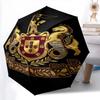 Heritage Honor: Emblem Tradition Folding umbrella Suitable for all seasons 8 paraphenoid bones Sun umbrella travel Gift