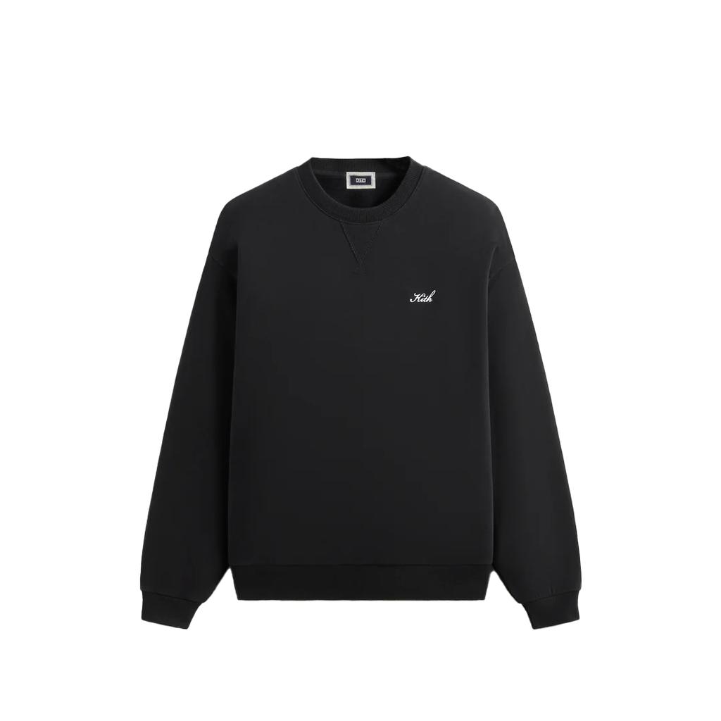 Kith Nelson Crewneck Black Men Tops KHM032145-001