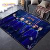 Tappeto Kpop Bangtan Boys Tappeto BTS Tappetini per Tavolino Soggiorno Tappeto Camera da Letto Tappetini per Pavimento Lavabili Tappetino per Area Domestica Regalo