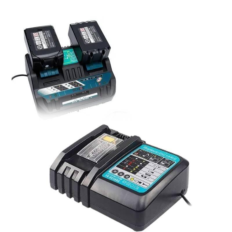 Zuverlässiges Makita DC18RC Ladegerät für 14,4V bis 18V Lithium-Ionen-Akkus mit CE-Zertifizierung