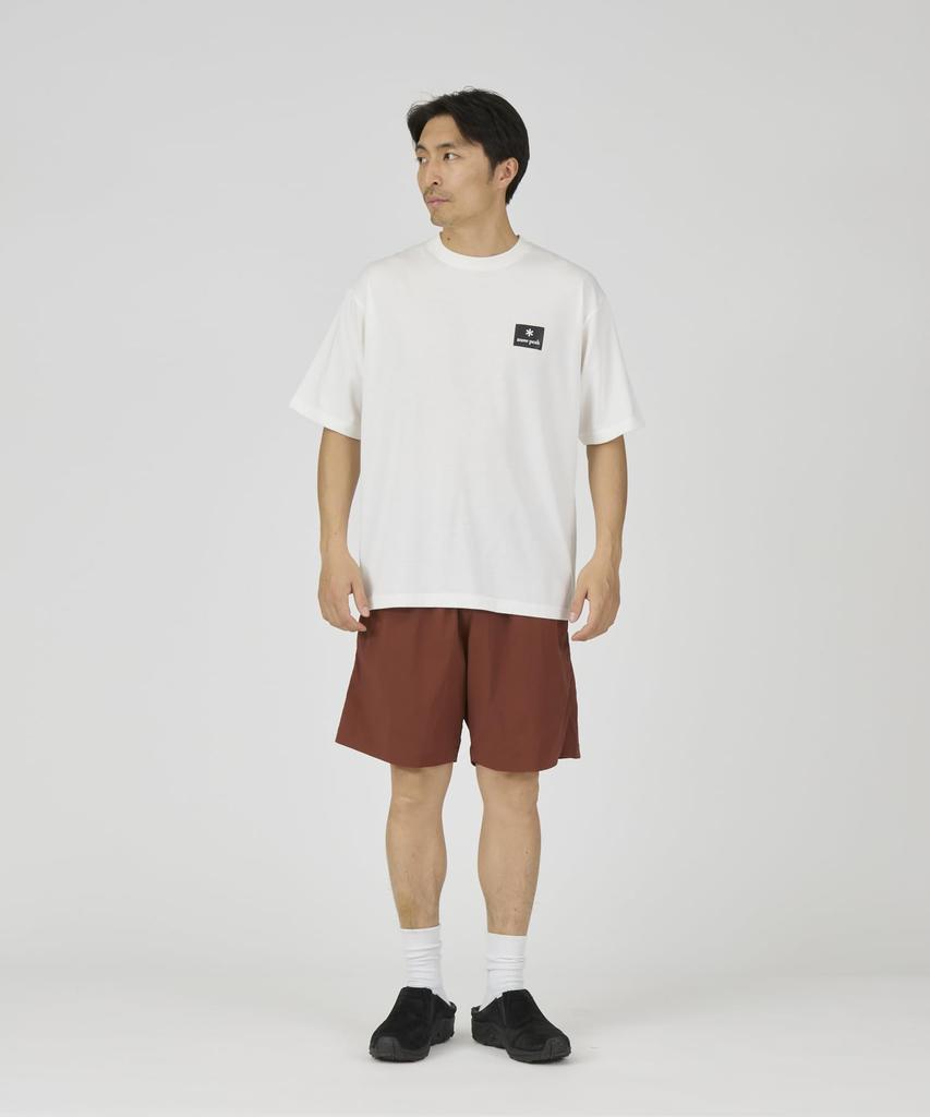 Snow Peak New Standard Easy Shorts and Size M NSD-PT-25AU003, Men's Women's, Brown,