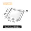 Stainless Steel Square Serving Tray