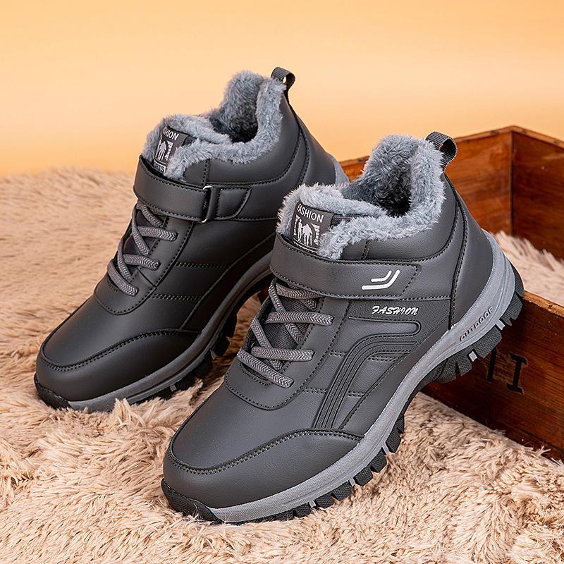 Men's Winter Snow Boots Cheap Shoes Clearance Free Shipping couple Sneakers Men's Women's Plush Non-slip Hiking Motorcycle Boots