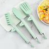 3Pcs Silicone Food Tongs Anti-scald Non-Slip Cooking Tong Steak Bread Noodles Pizza Clip Barbecue Salad Tools Kitchen Gadgets