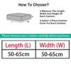 L-Shaped Sofa Covers Rainbow Printing Sofa Seat Protector Sofa Cushion Cover  Home Decoration