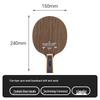 BOER 5-Schicht Reines Holz Tischtennis Holz