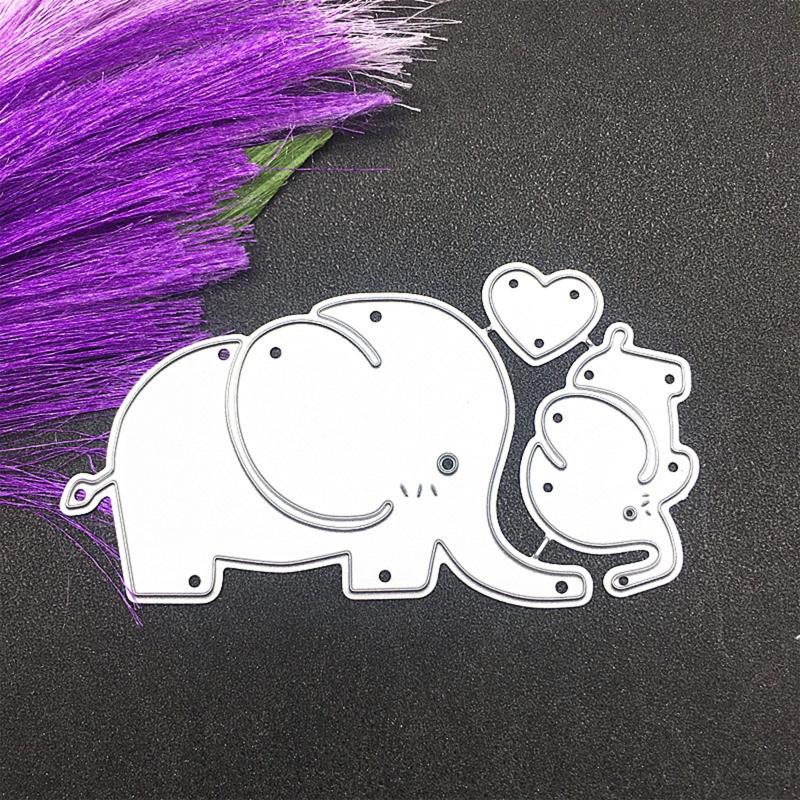 Carbon Steel Cutting Dies Handmade Crafts Projects Art Creation Supplies for Birthday Greeting Message Card