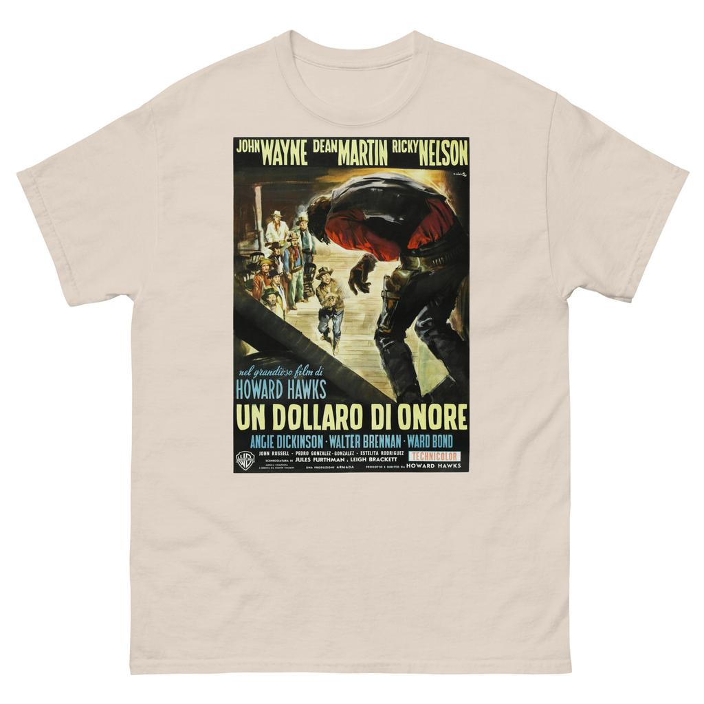Rio Bravo T-Shirt | Classic Western Movie Art | Vintage Cowboy Graphic Tee