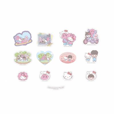 Key X Hello Kitty   13 Removable Sticker Set