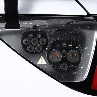 High Density TPU Charging Port Guard Anti Corrosion Design Easy Snap On Installation Weather Resistant for Model 3/Y
