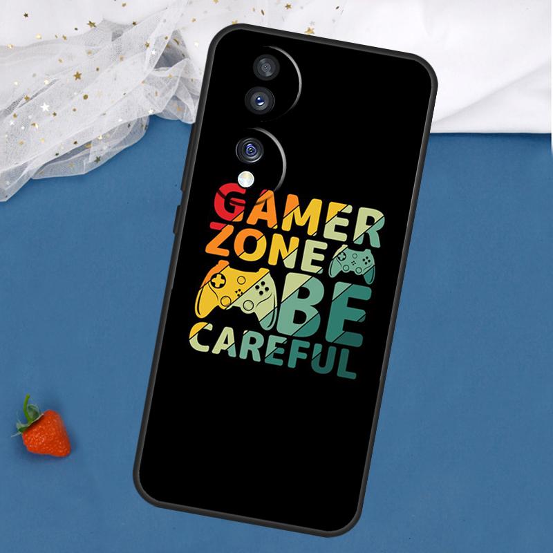 Game Console Gamer Zone Case For Huawei P20 Pro P50 P40 P30 Lite P Smart Z Nova 5T Honor 50 70 X7 X8 X9 Back Cover