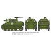 Tamiya 1/48 Military Miniature Series No. 104 U.S. Army M8 Self-Propelled Howitzer Plastic Model 32604 (Molded Color)
