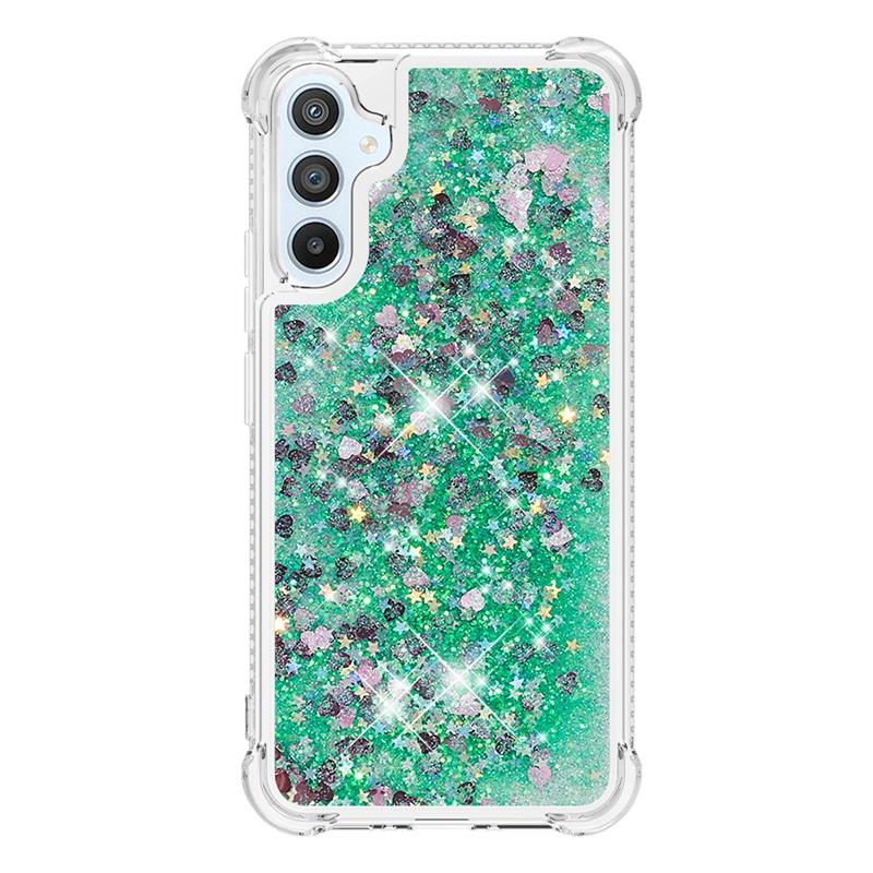 Custodia A54 A34 A14 5G Cartone Animato Glitter Sabbia Mobile Liquida Per Samsung Galaxy A54 A34 A14 5G A24 A04S A 04 A04E Custodia per Telefono Funda