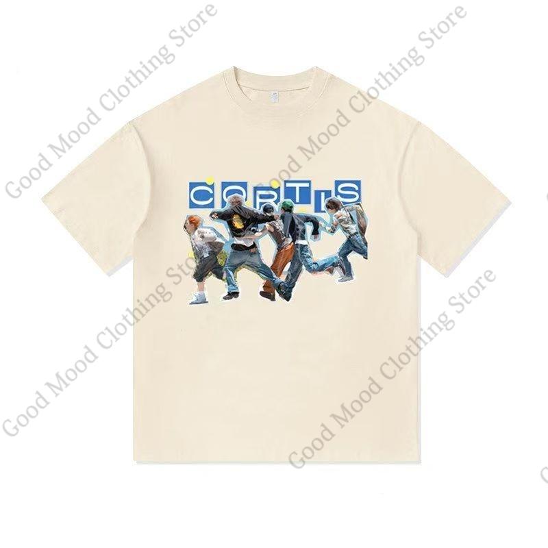 CORTIS T Shirt Fashion Trend SEONGHYEON KEONHO JUHOON Print Fans Clothes Unisex Women Kpop Casual Cotton Short Sleeve Tshirt Tops
