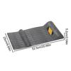 Heavy Duty Parking Mat, Car Garage Wheel Stopper Anti-Slip Pad, Tire Guide Block for Vehicle Positioning and Safe Parking