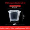 Transparent Disposable Bento Box with Lid for Takeaway - Ideal for Liangpi, Braised Snacks, & More